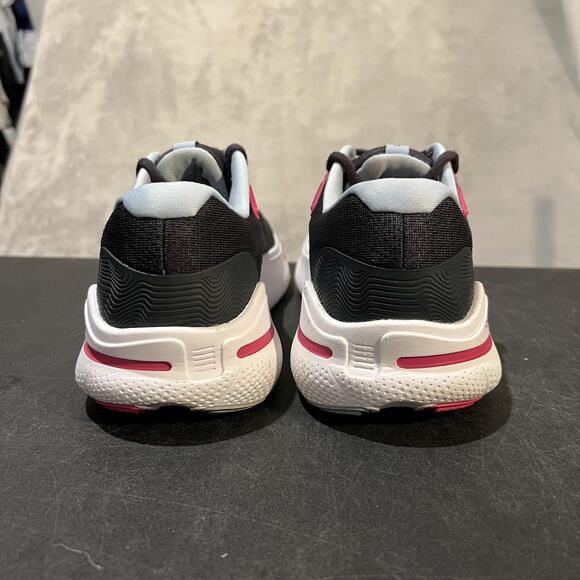 Brooks Ghost Max Shoes Womens 9 Black Blue Running Cushioned 1203951B082 - Picture 5 of 10